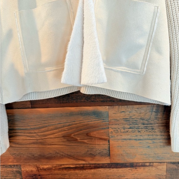 LETY & ME Fleece Hooded Knit Cardigan-Jacket EUC - Picture 6 of 10